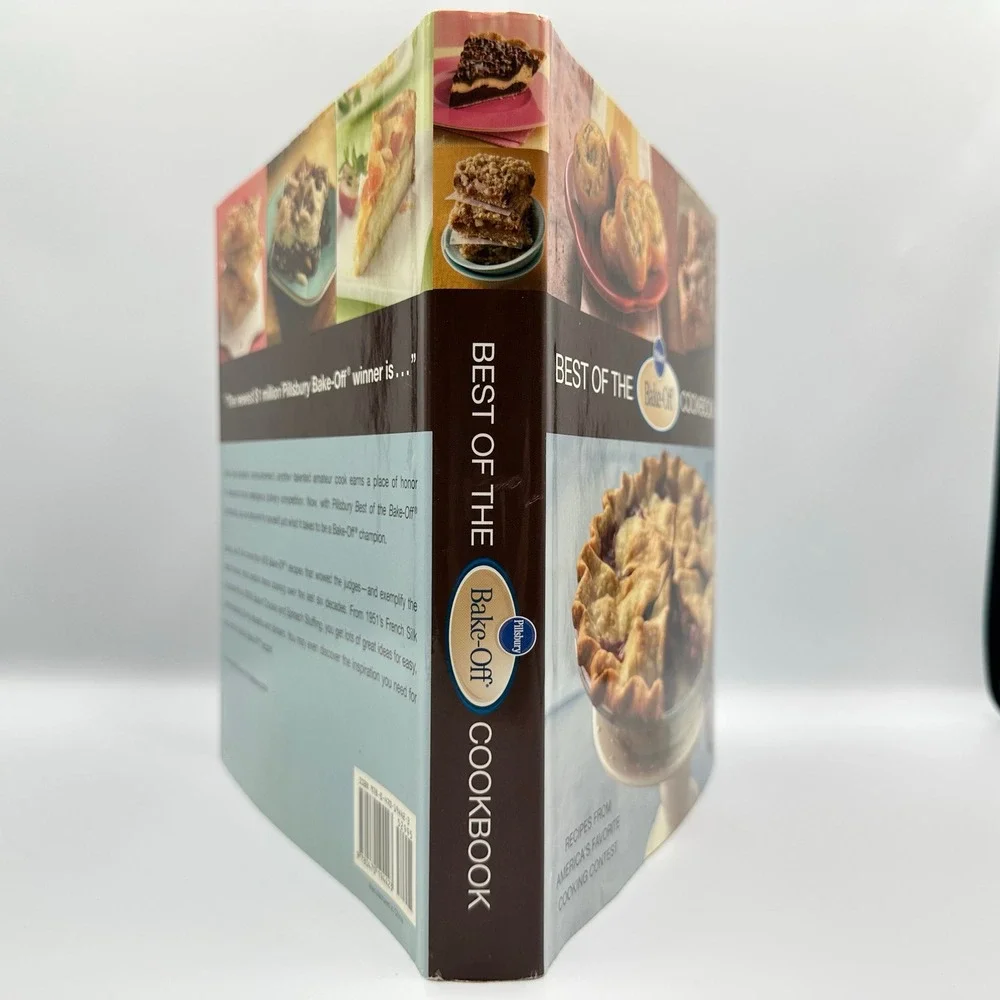 Pillsbury Best of the Bake-Off Cookbook 2008 Hardcover Wiley DJ Very Good‎